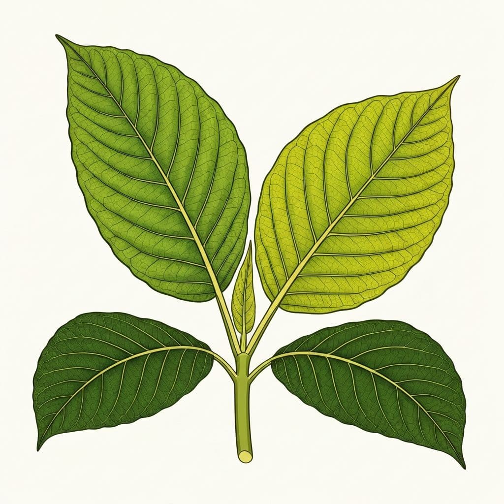 Kava botanical illustration