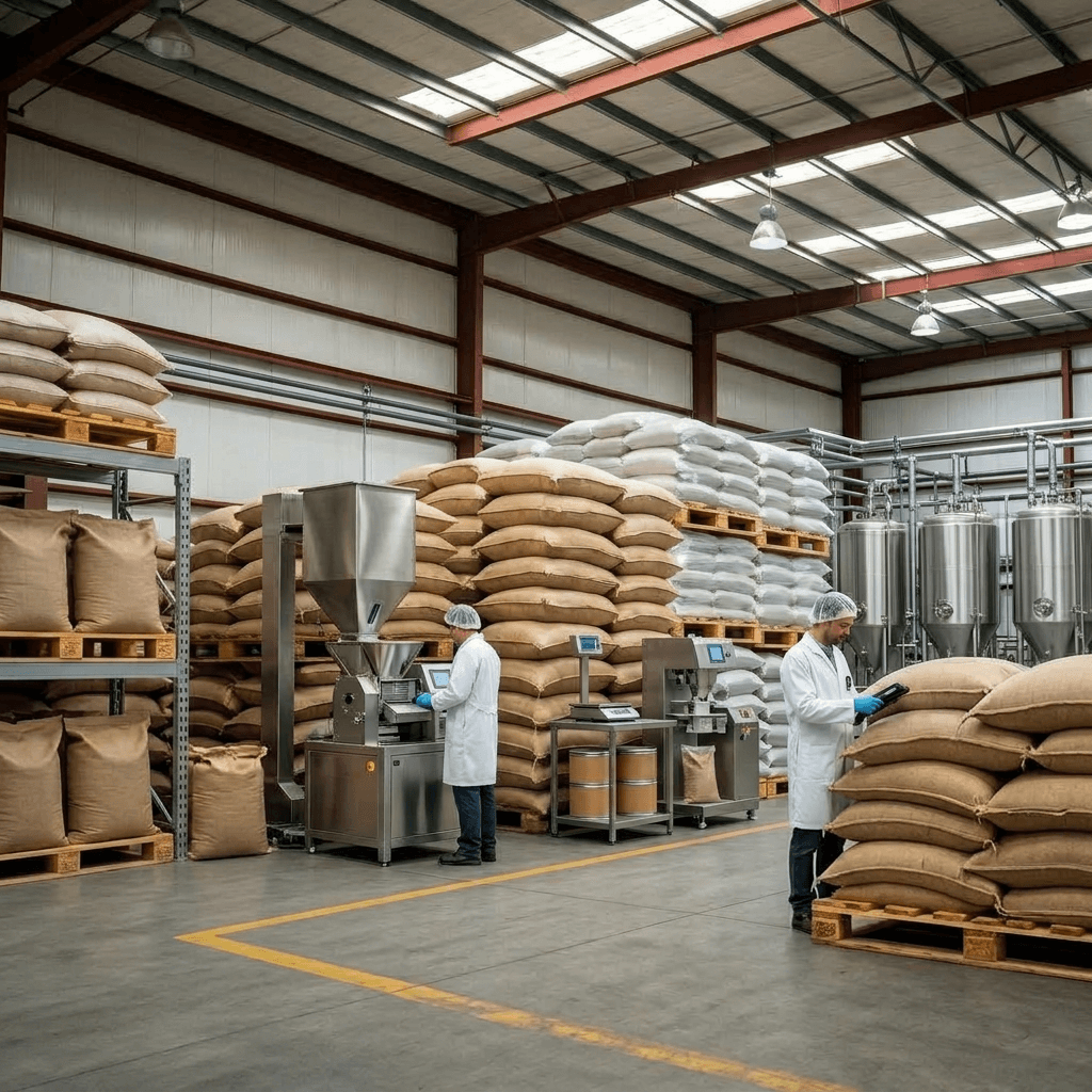 Commercial-scale standardised botanical extract products in retail-ready packaging